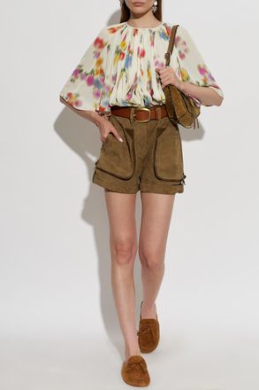 Isabel Marant Top Lara, Womens, Cream