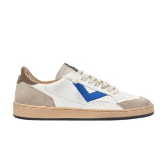4B12 Schoenen, Heren, Veelkleurig, 44 EU, Leer, Playnew Sneaker