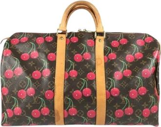 Louis Vuitton Pre-owned Canvas Handtas - Dames - Vintage Handtas - Rood - ONE Size - Vintage