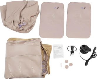 OEM Colch&oacute;n Hinchable, Bomba De Aire El&eacute;ctrica, Capacidad De Carga De 300 Kg, Color Beige