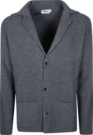 Altea Ribbed Knit Button-Up Jacket
