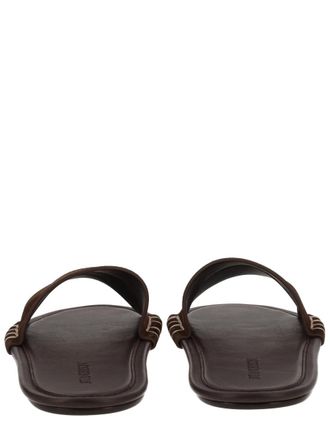 J.W.Anderson Suede Leather Sandal - Brown
