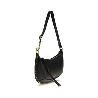 Isabel Marant Womens Black Calf Leather Bos Taurus Shoulder Bag