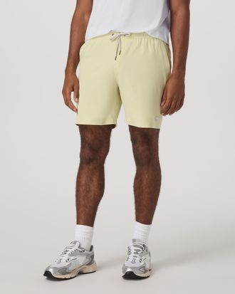 Vuori Clothing Banks Session Shorts Unlined 7 | Seed Linen Texture | XS, Size Extra Small