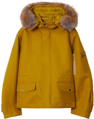 Burberry Giacca con cappuccio - Giallo