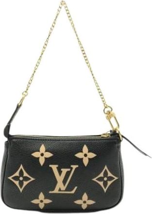 Louis Vuitton Pre-owned Mini Bags, female, Black, Size: ONE SIZE Pre-owned Pochette