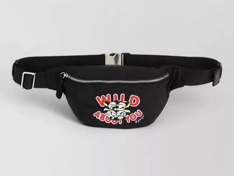 Kenzo belt bag adjustable strap graphic print pocket