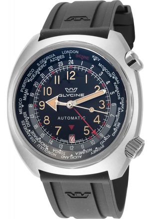 Glycine GL0312 Mens Airman Watch - Silver - One Size