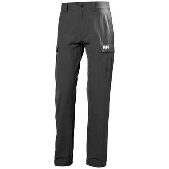 Helly Hansen HH Pants Mens Ebony Black Ripstop Stretch Cargo Pockets GBO3975