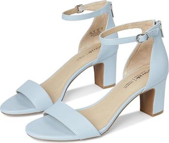 Life Stride Florence Womens Sandals Ice Blue : 5.5 M (B), Faux Leather
