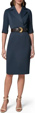 DKNY Belted Sheath Dress in Nightfall at Nordstrom, Size 14