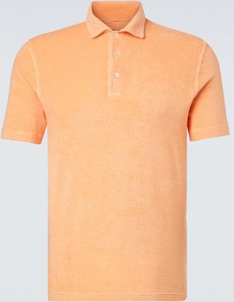 Fedeli Mondial cotton terry polo shirt