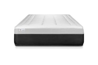 VITALIT Colch&oacute;n blanco con muelles ensacados y espuma viscoel&aacute;stica 120 x 190