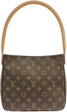 Louis Vuitton Pre-owned Monogram Schoudertas - Dames - Vintage Schoudertas - Bruin - ONE Size - Vintage