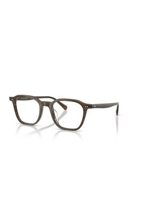 Oliver Peoples 50mm Square optical glasses in Green at Nordstrom