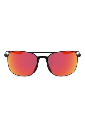 Nike mirrored-lenses sunglasses - Black
