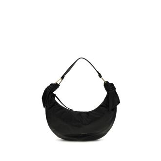 Coccinelle Black Calf Leather Bos Taurus Shoulder Womens Bag