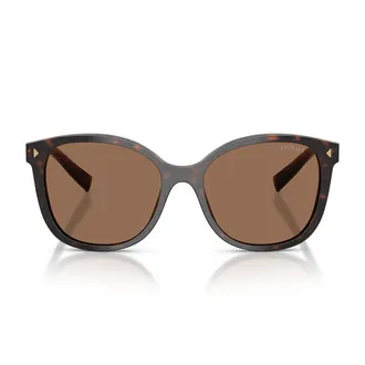 Prada Sunglasses Pr22 Zs 17 N06 B Root Tortoise/Dark Brown Women