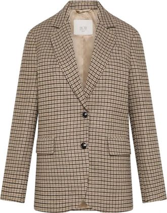 Seventy Giacca in pied-de-poule - - Jackets - Donna - Beige - XS