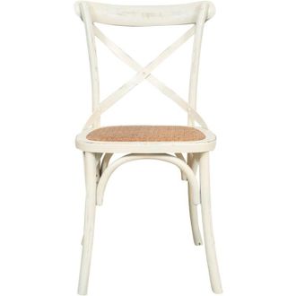 Biscottini International Garden Chair Wooden Chair Dining Chair Modern Restaurant Chairs Kitchen Chair Rustic Thonet Chair 47x87x51 cm