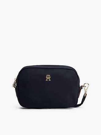 Tommy Hilfiger Metallic Logo Webbing Flap Backpack