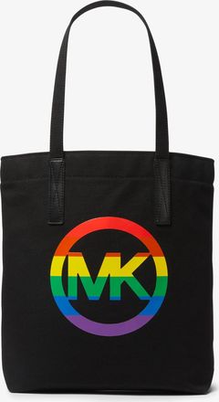 Michael Kors PRIDE Rainbow Logo Cotton Tote Bag