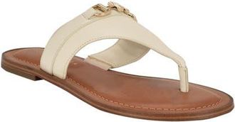 Tommy Hilfiger Goldiea Flip Flop in Ivory at Nordstrom, Size 5.5