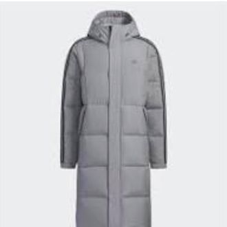 adidas Long Down Jacket Asia Sizing Grey IT8715