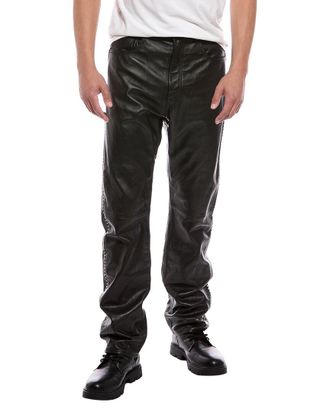 Blk Dnm Blk Dnm Leather Pant