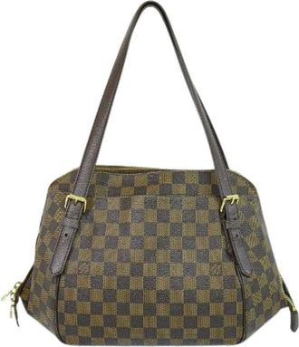 Louis Vuitton Pre-owned Shoulder Bags, female, Brown, Size: ONE SIZE Pre-owned Vintage Canvas Shoulder Bag