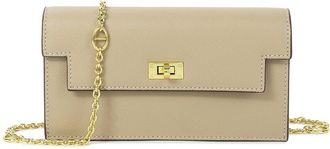 Tiffany & Fred Saffiano Leather Convertible Wallet/Clutch