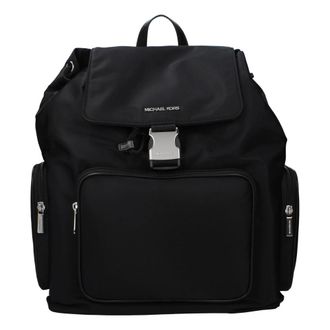 Michael Kors Tassen, Dames, Zwart, ONE Size, Nylon, Khai Large Nylon Cargo Backpack