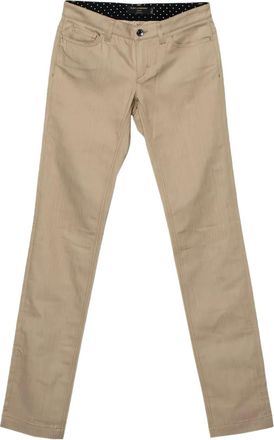 Dolce & Gabbana Low waist jeans - Beige