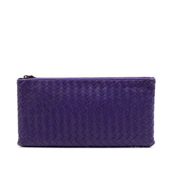 Bottega Veneta Pre-owned Bottega Veneta Nappa Intrecciato Clutch Ladies VEAT7MA81HDKHN33