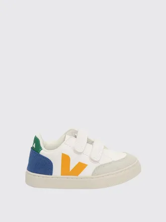 Veja V-12 Chrome-Free Leather Sneakers