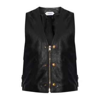 Versace Chaleco Nappa - Jackets - Hombre - Negro - M