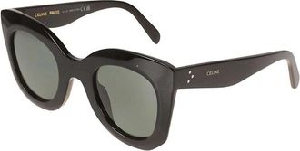 Celine Zonnebril - unisex - Zonnebrillen - Zwart - 47 MM - Accessoires