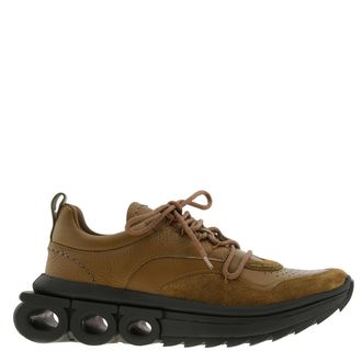 Ferragamo Ferragamo Olive Nima Running Sneakers, Size 7