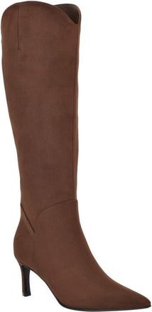 Guess Palisa Knee High Boot in Dark Brown at Nordstrom, Size 7.5 Regular Calf