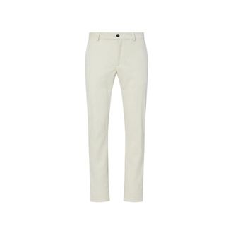 Liu Jo Pantalones de Pana Ajustados - Trousers - Hombre - Blanco - XS