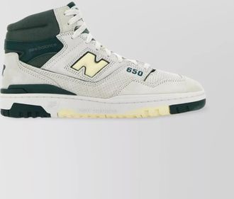 New Balance multicolor high-top sneakers with padded ankle