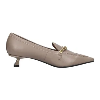 Emanuelle Vee Schoenen, Dames, Beige, 37 EU, Su&egrave;de, Met hak beige