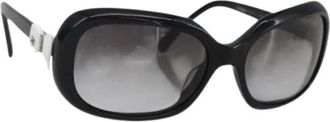Chanel Pre-owned Accessories, female, Black, Size: ONE SIZE Pre-owned Logo cc sunglasses