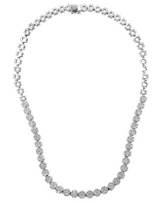 House of Brilliance Haus Of Brilliance 14K 8.00 Ct. Tw. Diamond Statement Necklace