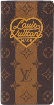 Louis Vuitton Brown Pvc Long Wallet (Bi-Fold) (Pre-Owned)