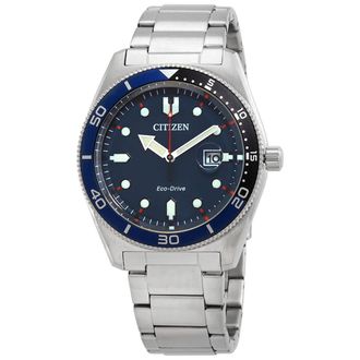 Citizen Eco-Drive Blue Dial Mens Watch AW1761-89L