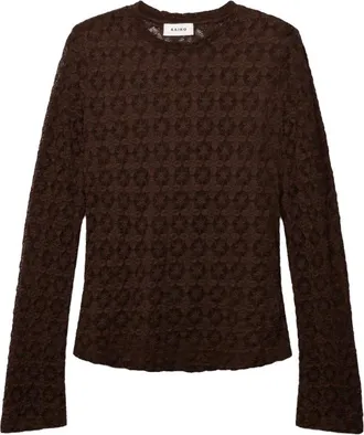 Aaiko Mason CO 155 - Dames - Truien - Bruin - Maat: XS Katoen