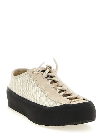 Stone Island Mesh & Suede Sneaker - Stone