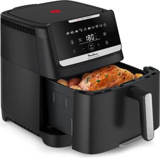 Moulinex Easy Fry Silence Sencillo 7 L Independiente 1800 W Freidora De Aire Caliente Negro