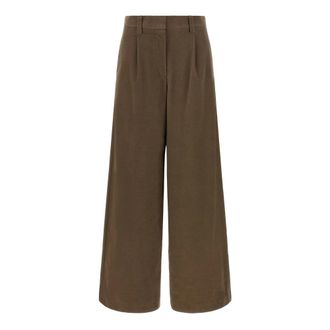 Brunello Cucinelli Mujer, Pantalones, Marr&oacute;n, Talla: XS